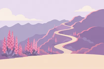 Foxglove Foothills — a painted zone